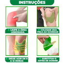 KIT ADESIVO LEXLIVE - Elimina Dores No Joelho + BRINDE
