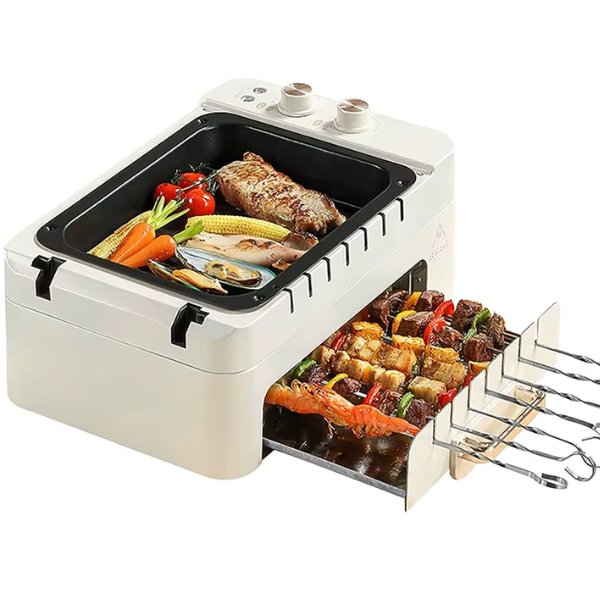 Grill Elétrico Multifuncional ORIGINAL - Selvaris