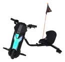 LANÇAMENTO - Triciclo Elétrico Drift 36v 20km/h 120kg Bluetooth Led Preto