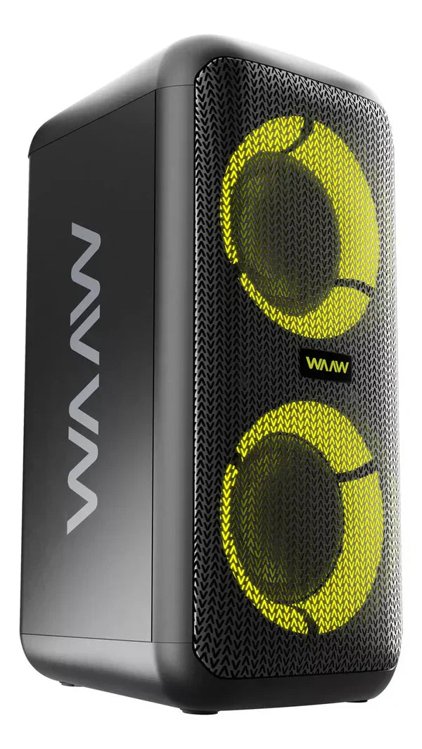 Caixa de Som Bluetooth WAAW By Alok Infinite 200 160W RMS com Show de LEDs