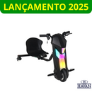 LANÇAMENTO - Triciclo Elétrico Drift 36v 20km/h 120kg Bluetooth Led Preto