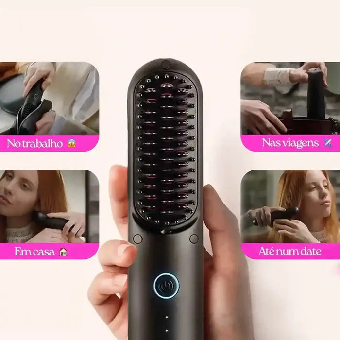 MAGIC Brush: Cabelos lisos da raiz até a ponta em 2min