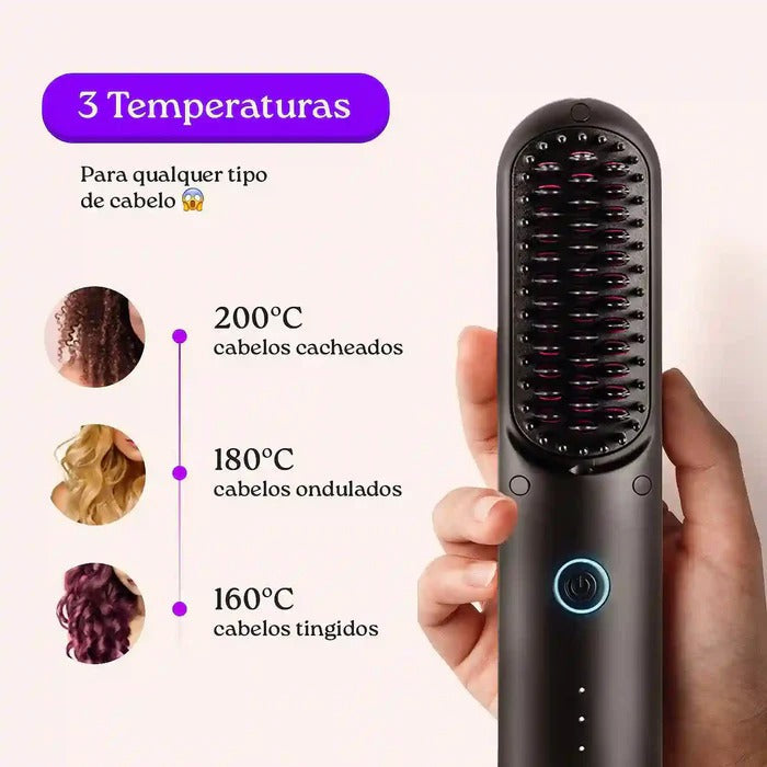 MAGIC Brush: Cabelos lisos da raiz até a ponta em 2min