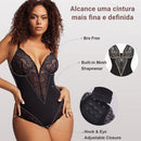 Body Modelador de Renda - Luxo Slim | + Brinde Calcinha Modeladora